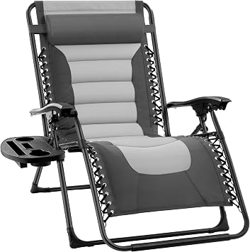 Best Choice Products Oversized Padded Zero Gravity Chair Recliner
