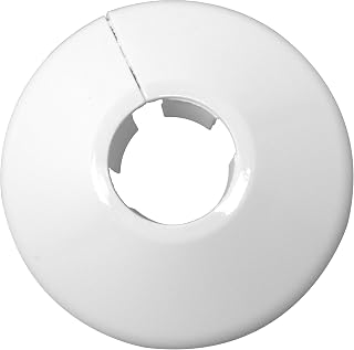 Plumb-Pak M445-8AMZ Pipe Collars White 22mm - Pack of 8
