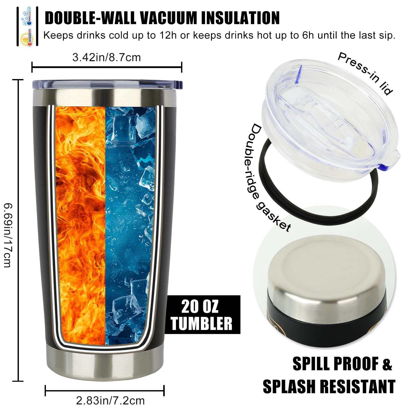 Bus Driver Appreciation Gifts - School Bus Driver Christmas Birthday Retired Appreciation Gifts - Buses Drivers Back To School Gift for Men Women - Stainless Steel Insulated 20OZ Tumbler
