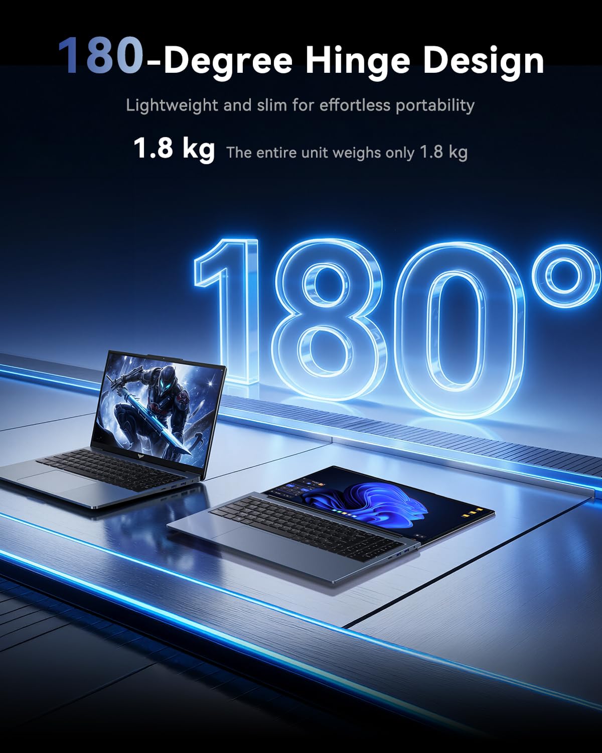 ACEMAGIC Gaming-Laptop – 2026 Neuester 15,6-Zoll-FHD-Display-Laptop mit Core i5-12600H-Prozessor mit bis zu 4,5 GHz, 16 GB RAM DDR4, 512 GB NVMe PCIe 3.0 SSD Gaming-Notebook, leichtgewichtig