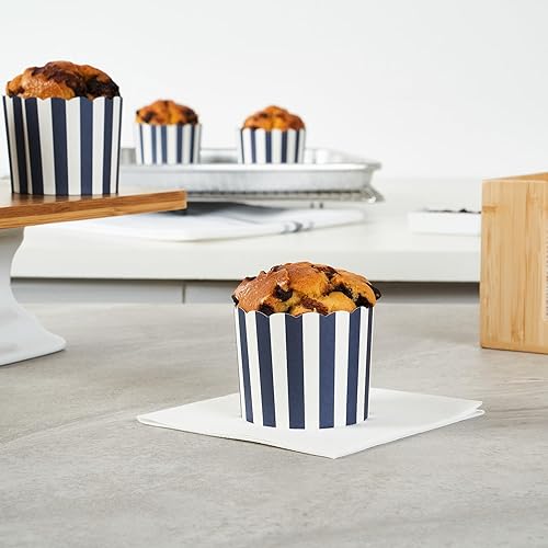 Miniatura 234 de Restaurantware Panificio Premium - Taza de papel Kraft de 10 onzas para hornear, tazas de papel para hornear, perfectas para magdalenas, cupcakes