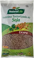 Proteína Texturizada de Soja Média Escura - Natural Life - 400g