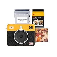 KODAK Mini Shot 3 Retro 4PASS 2-in-1 Fotocamera Istantanea & Stampante Fotografica (7,6x7,6cm)