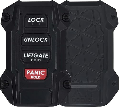 AJT DESIGN Funda de repuesto para llavero 4Runner 2022+ y Toyota Rav4 2019+ - Hecho a medida en Estados Unidos, color negro