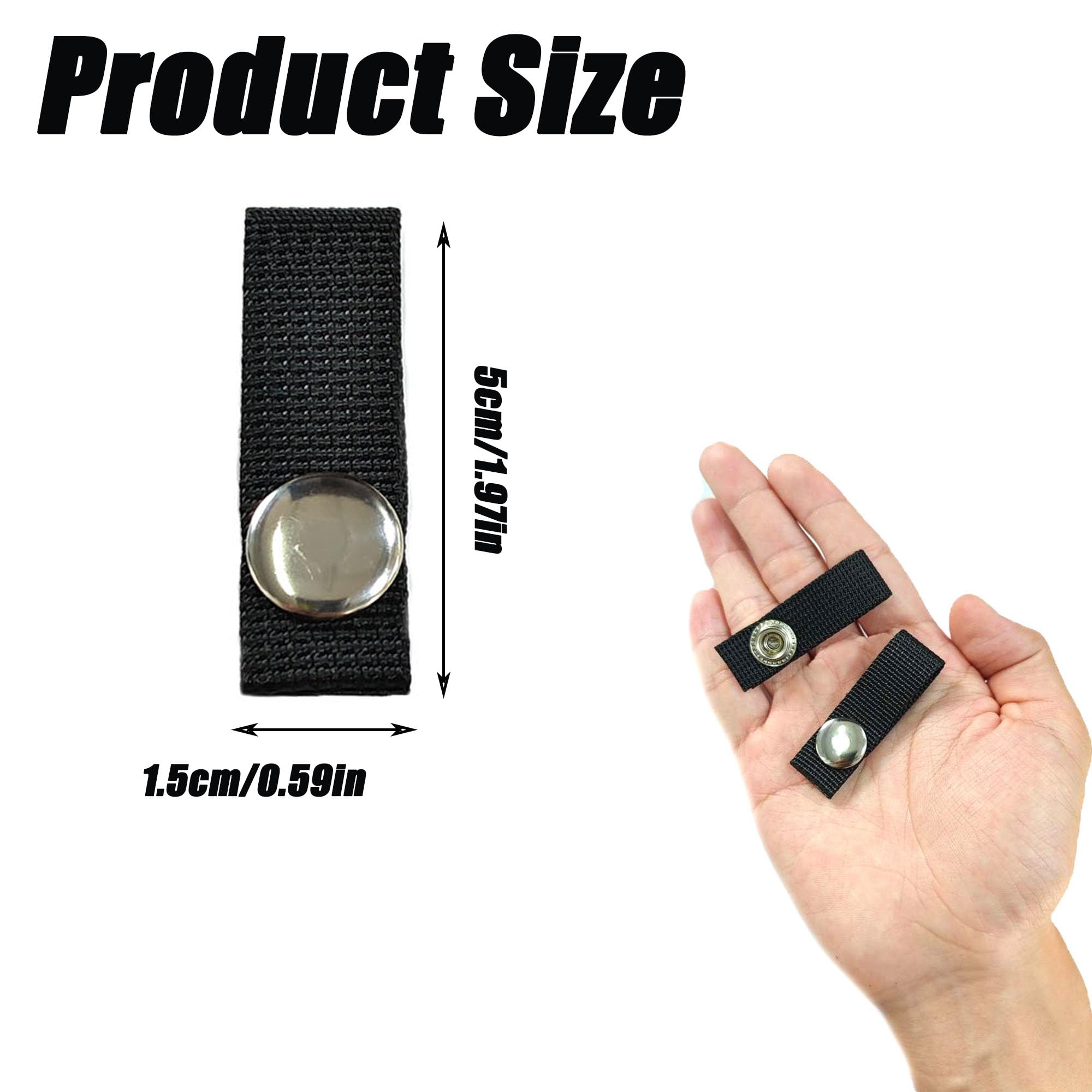 8 Sottogola Per Casco Da Hockey - Chiusura A Scatto In Alluminio E Nylon | Accessori Sicurezza