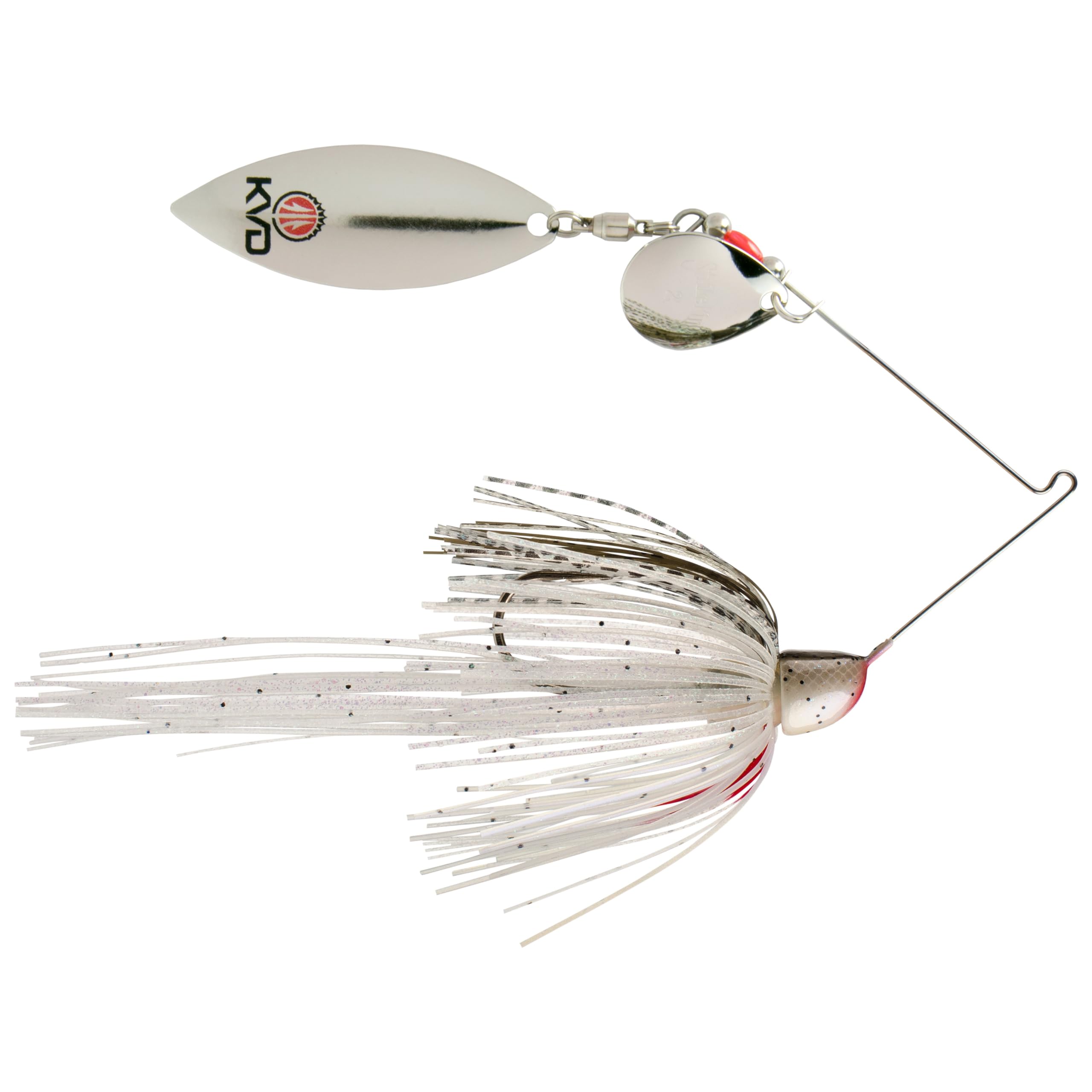 Strike KingKVD Finesse Spinnerbait Fishing Lure, Perfect Skirt
