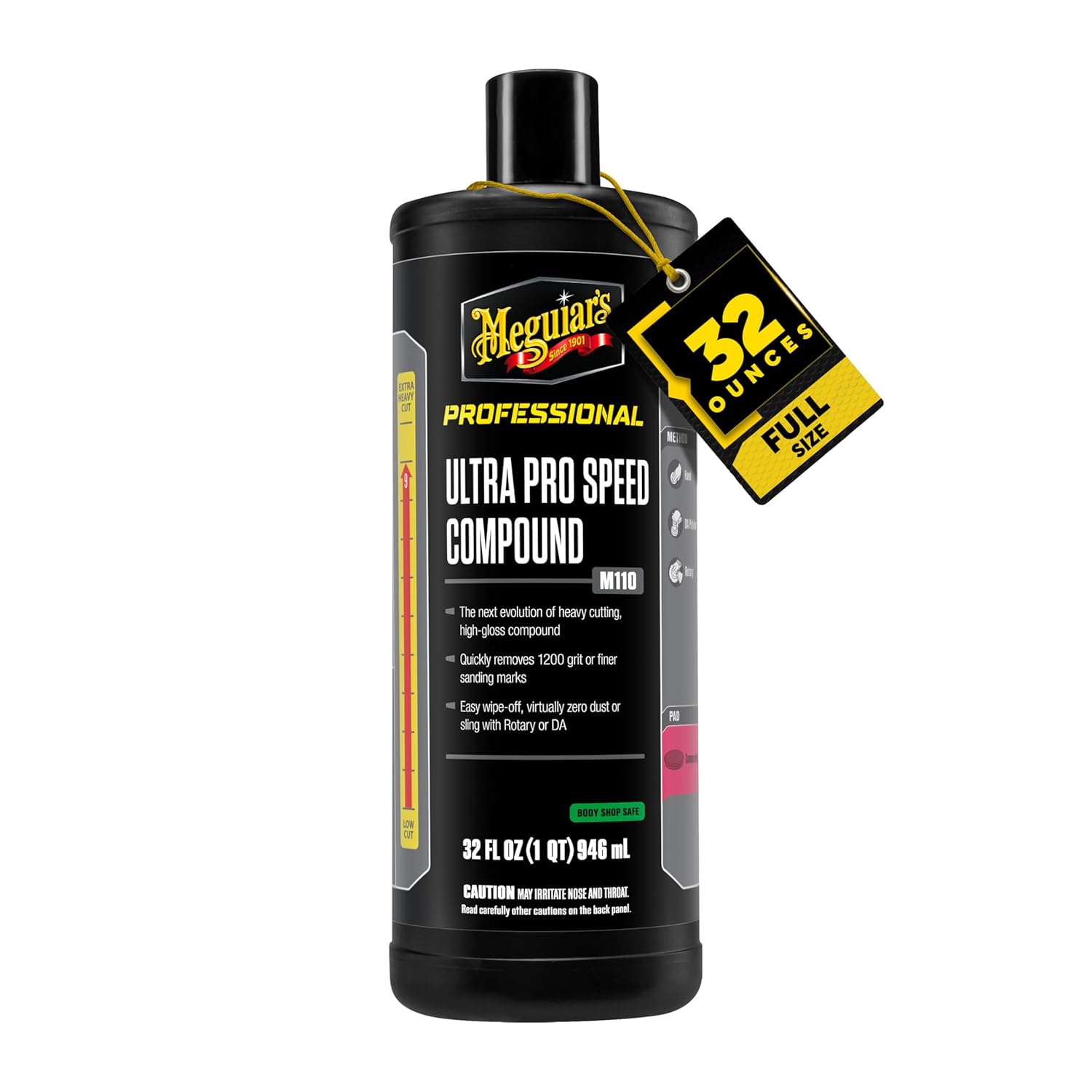 Meguiar's Mirror Glaze Ultra Pro Speed Compound 32 oz