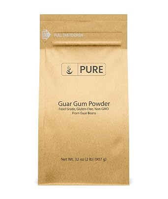 Pure Original Ingredients Guar Gum 2lb From Guar Beans, Food Grade, Gluten Free