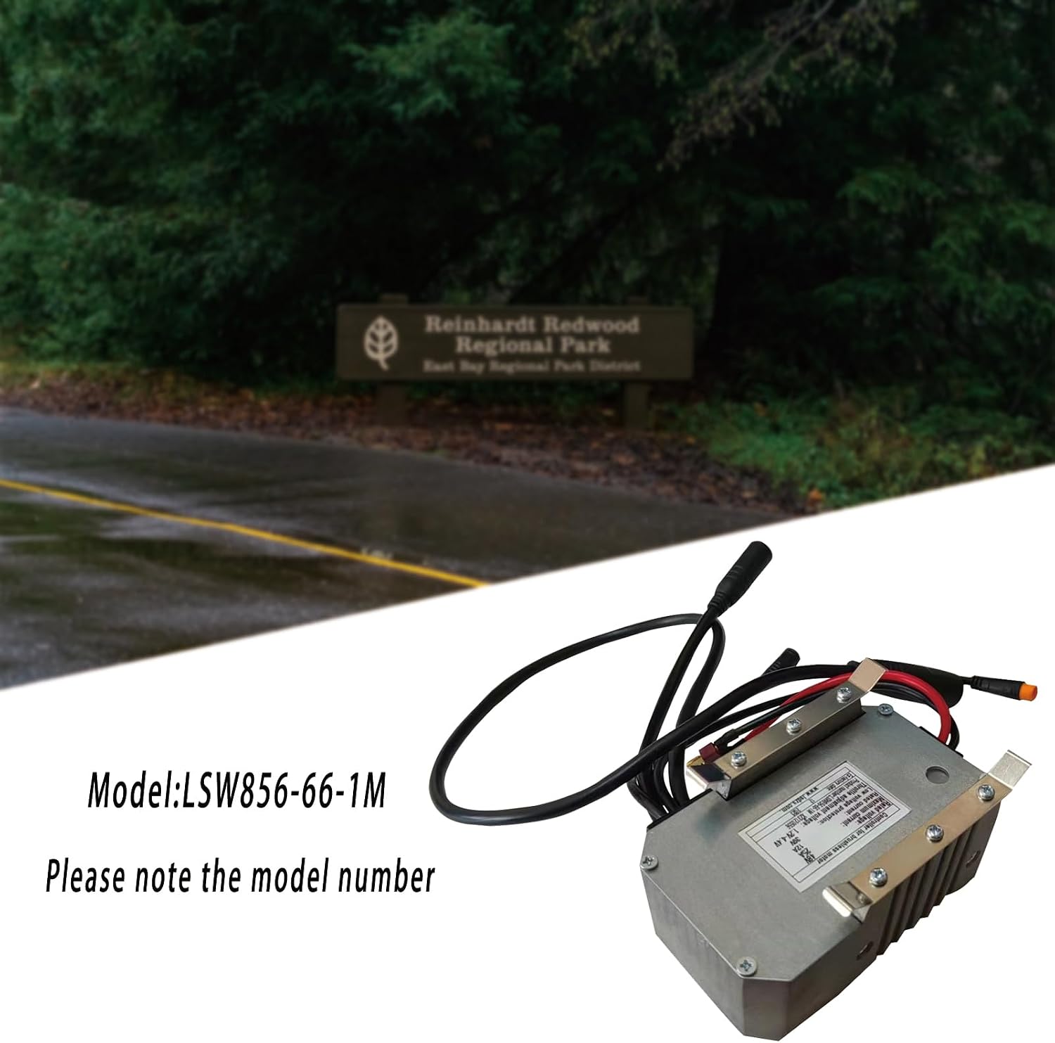 Electric Brushless Controller 48V LSW856-66-1M 25A Good Heat Dissipation Motor Controller Kit Electric Motor Speed for Electric Bicycle E-Bike Tricycle Controller ebike Controller