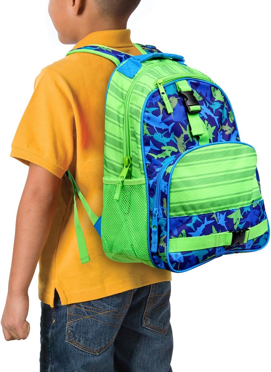 Stephen Joseph girls Shark Backpack, Shark, One Size US