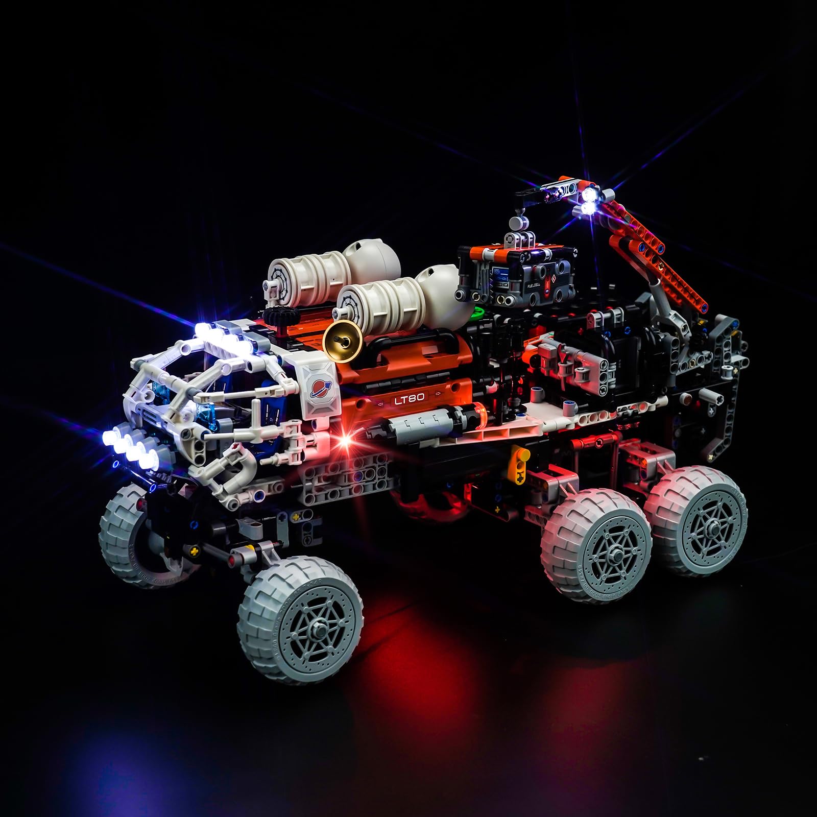 Light Kit for Lego Mars Crew Exploration Rover 42180, Lighting Set for Lego 42180 Mars Crew Exploration Rover