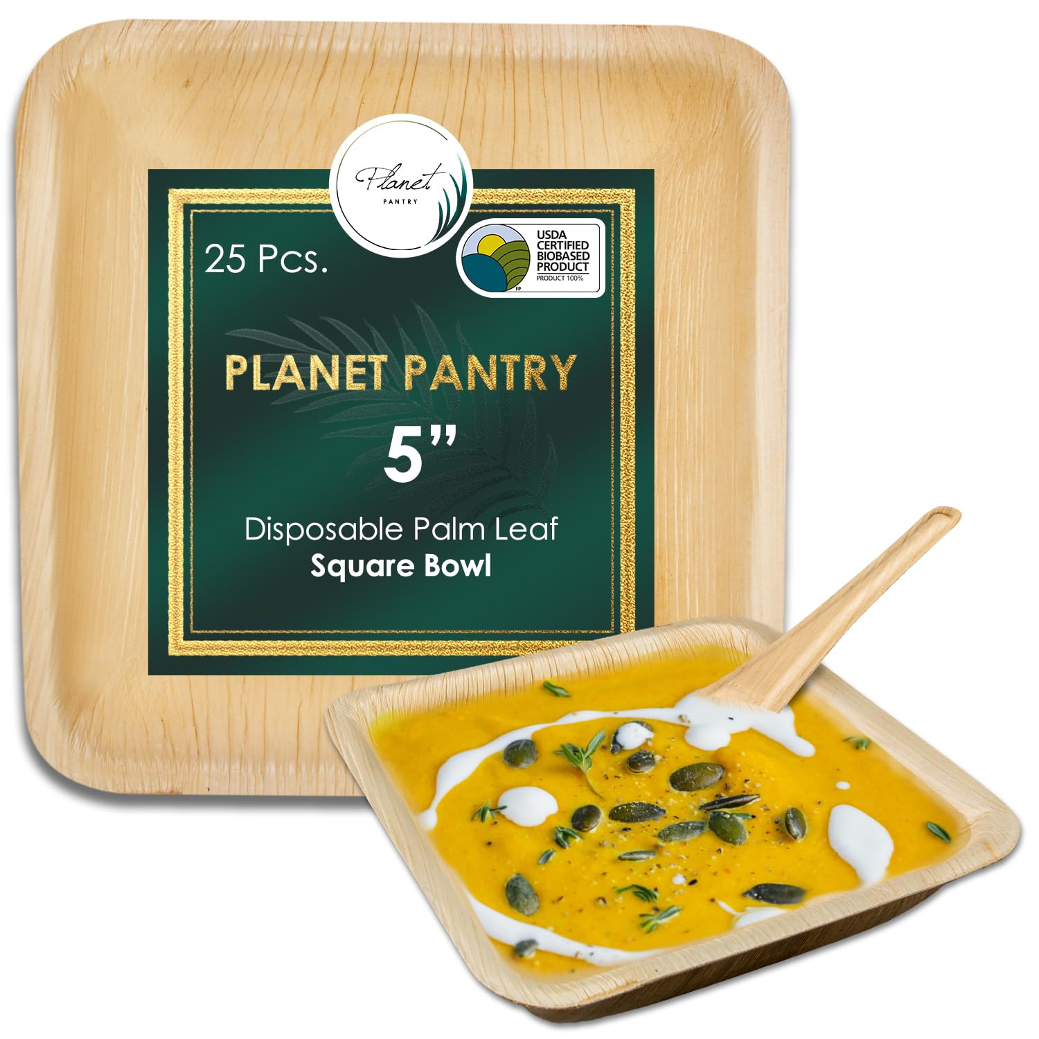 Planet Pantry Disposable Palm Leaf 5