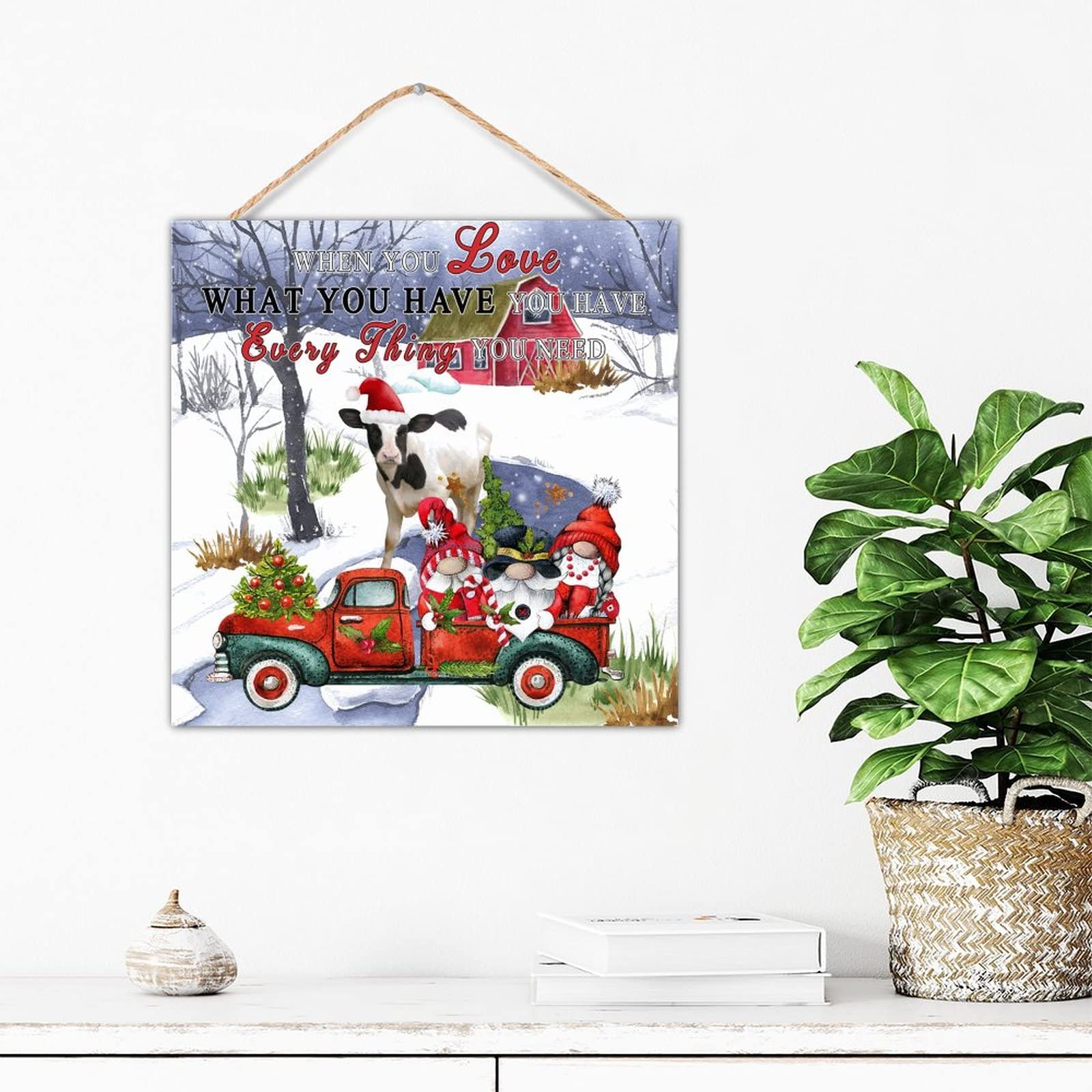 Panneau bois fenêtre buanderie décor camion rouge rétro intérieur