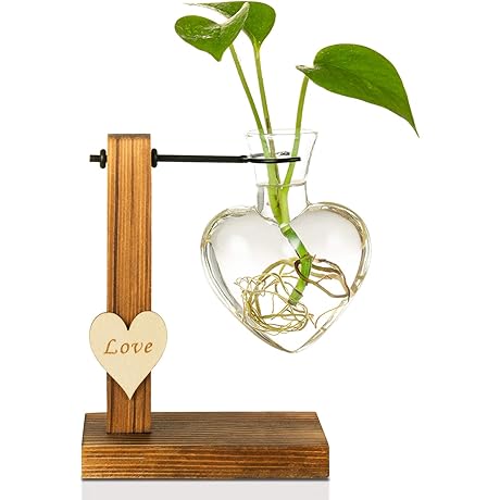 Kingbuy Heart Shape Vase