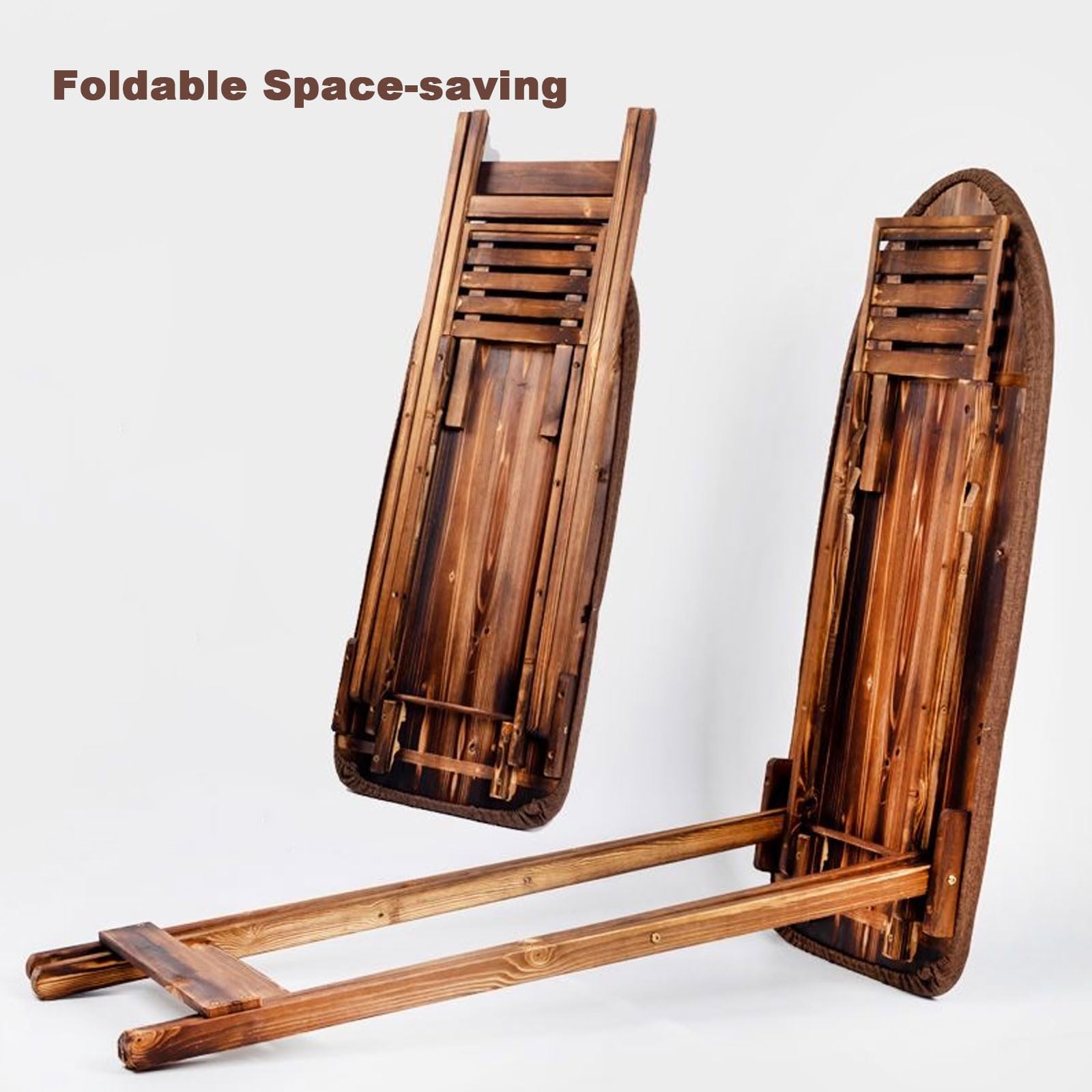 Amazon.co.jp : 木製アイロン台 省スペース 卓上アイロン台