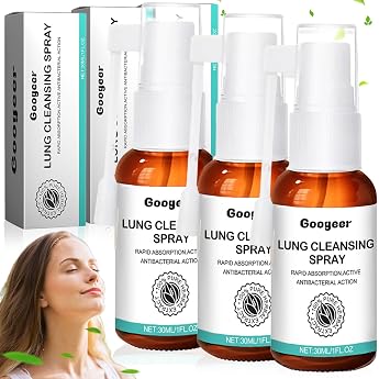 Herbal Lung Spray Pack of 3 Herbal Lung Cleaning and Repair Spray