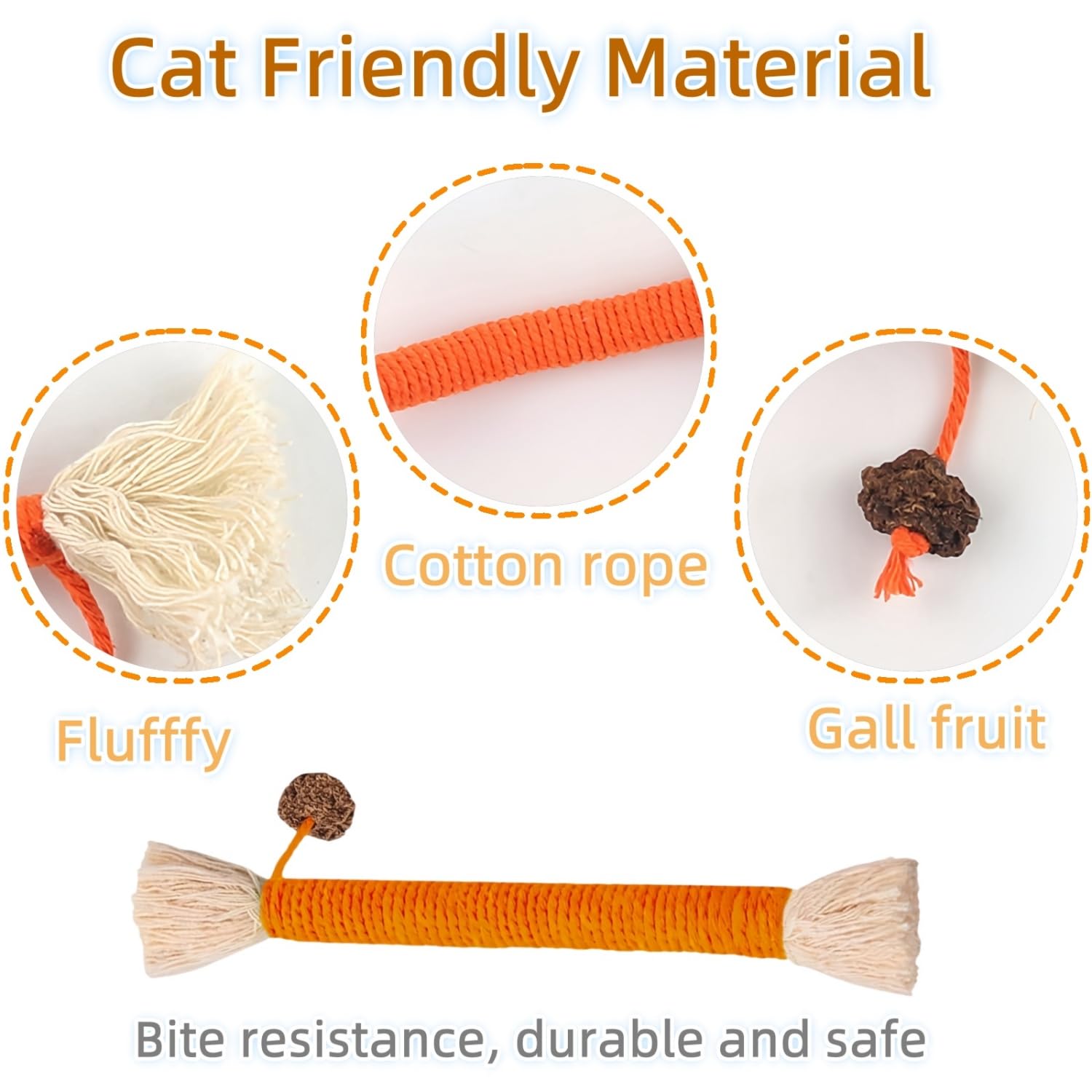 Yiqicomle Cat Chew Ropes Toys - Image 3