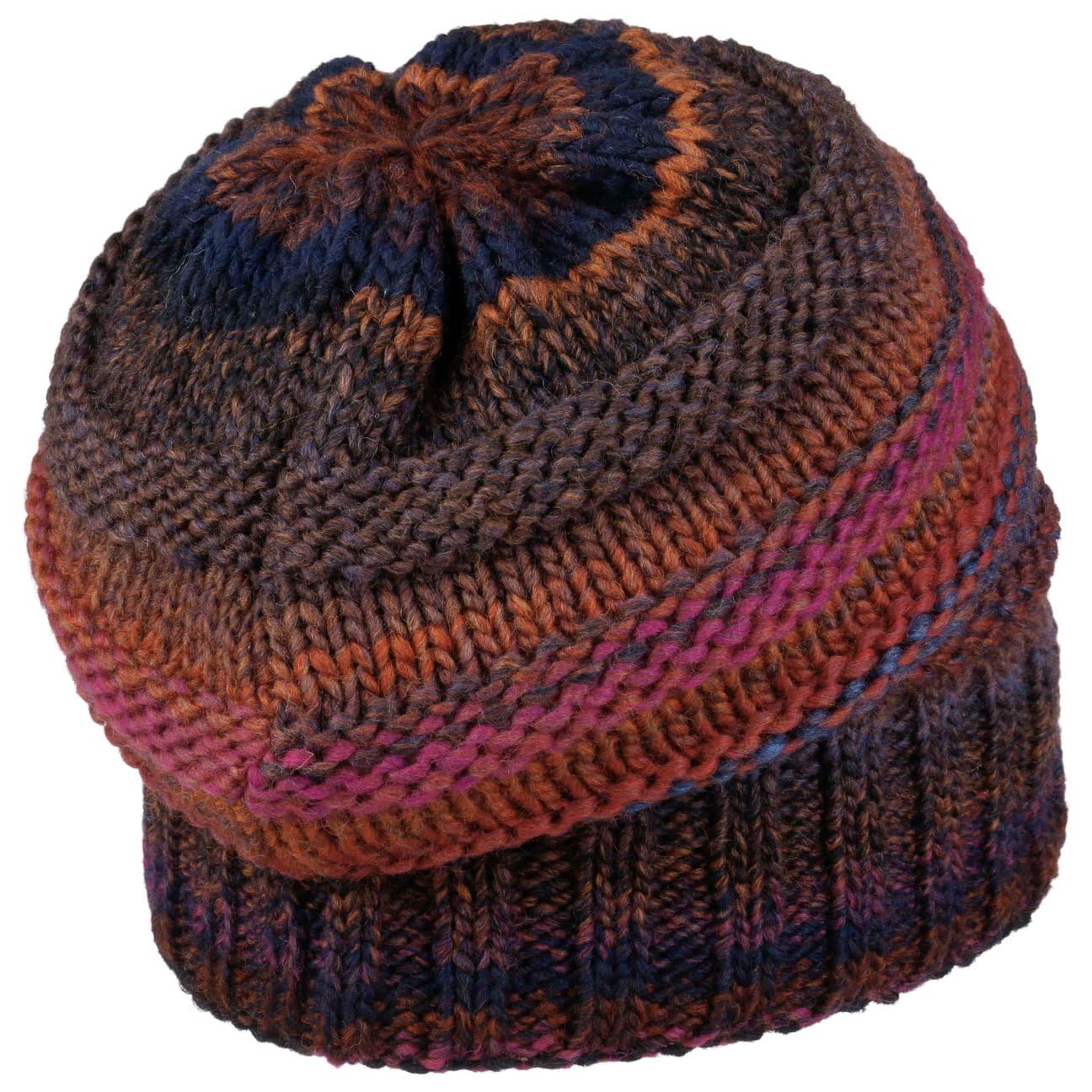 Lierys CHAPEAUSHOP Bernardo Bonnet a Revers Double en Polaire Fabrique en Allemagne Unisexe Automne Hiver