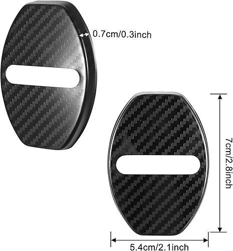 Miniatura 2 de TOMALL 4 pestillos de bloqueo de puerta de automóvil compatibles con Volkswagen Jetta GLI Beetle Golf Alltrack SportWagen Tiguan Passat accesorios