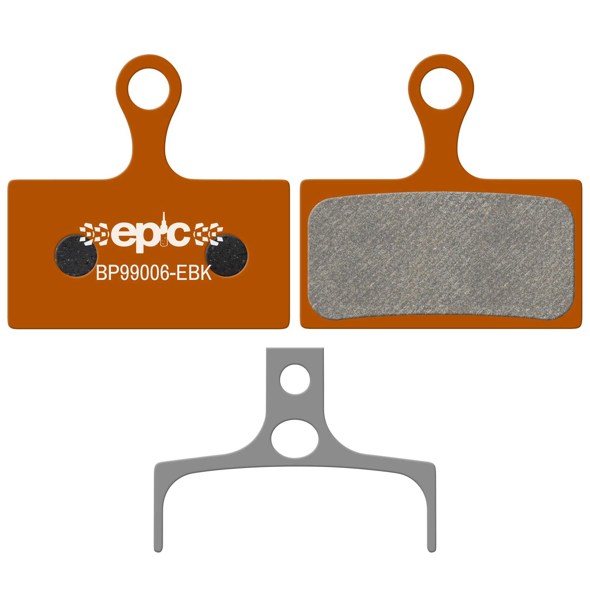 epic Disc Brake Pads for Shimano Brakes | F01A, F03C, G01A, G03C | Fits Alfine, Cues, Deore, SLX, XT | Organic, Semi-Metallic, Sintered, Ceramic & E-Bike Options | 1 Set (E-Bike)