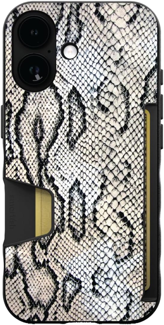 Smartish - Sssssnakes Sssssskin - iPhone 17 Wallet Case - Wallet Slayer Vol. 1 [Slim + Protective] Credit Card Holder - Fits iPhone 17