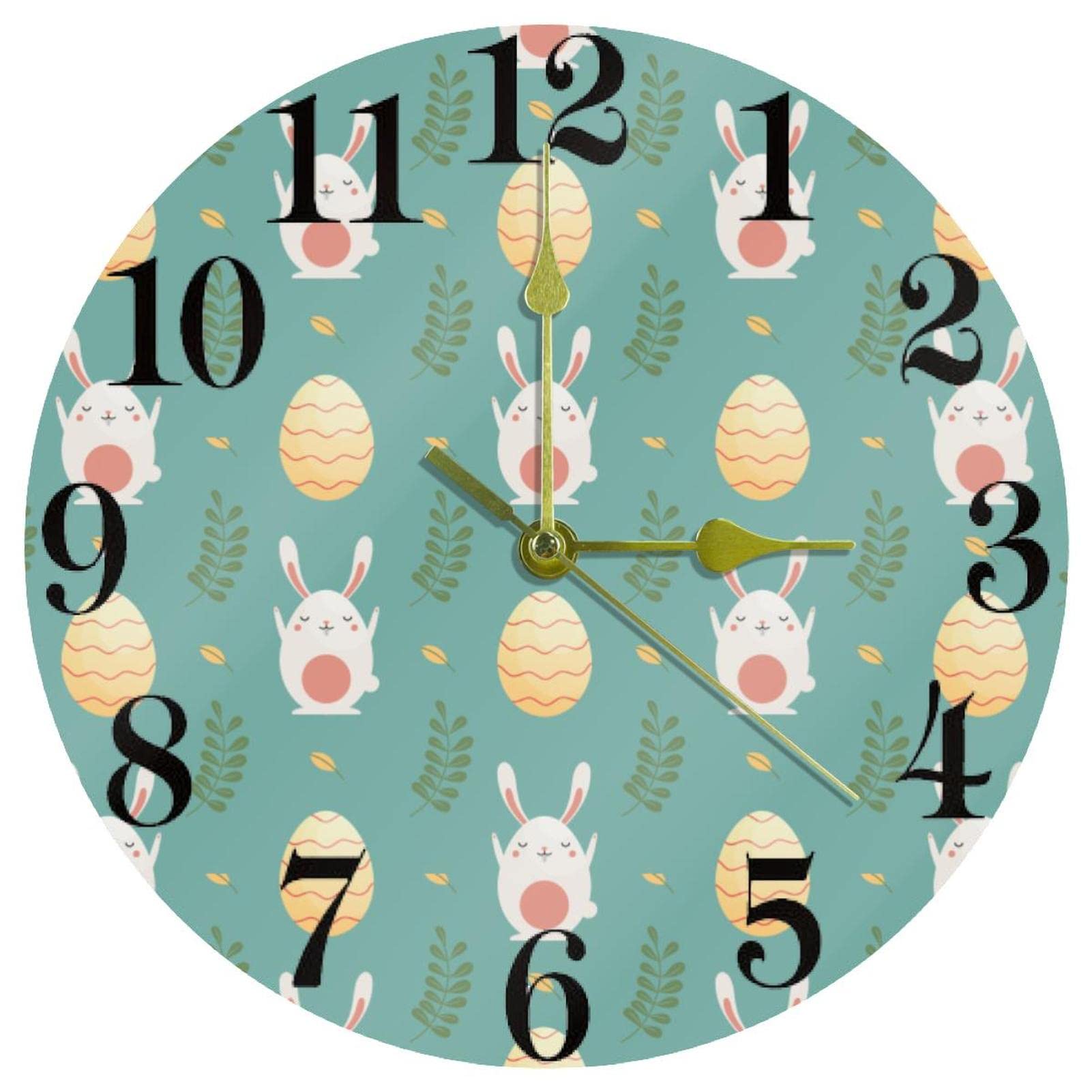 Horloge murale à quartz silencieuse pour stopper le bruit du tic-tac