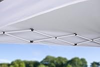 Vista 8 de Quik Shade Marketplace MP100 - Toldo instantáneo de 10 x 10 pies, color blanco