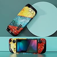 Vista 3 de PlayVital Juego Completo de Calcomanías Protectoras para Cubierta de Vapor LCD, Adhesivos Personalizados de Vinilo para Cubierta de Vapor OLED