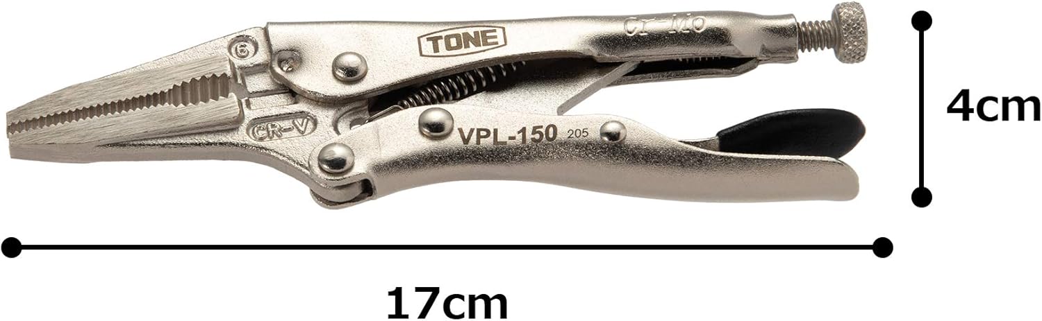 TONE Grip Pliers VPL-150 Overall Length 167mm