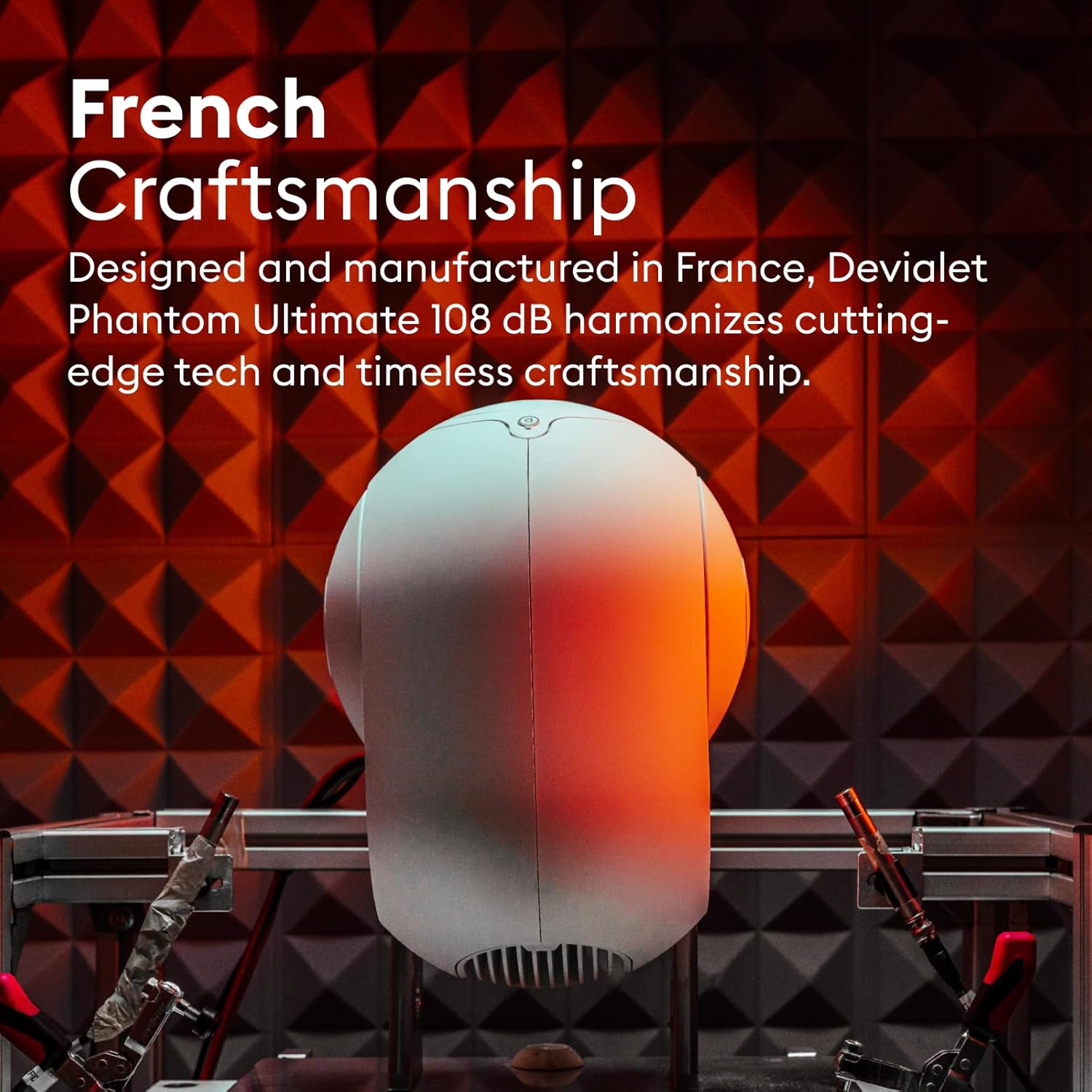 Devialet - Phantom Ultimate 108 dB - Zero Distortion - Bluetooth Speaker - Audiophile Listening - High-Resolution - Elegant Design - Loud Stereo Sound, Deep Bass (Deep Forest) - Image 4