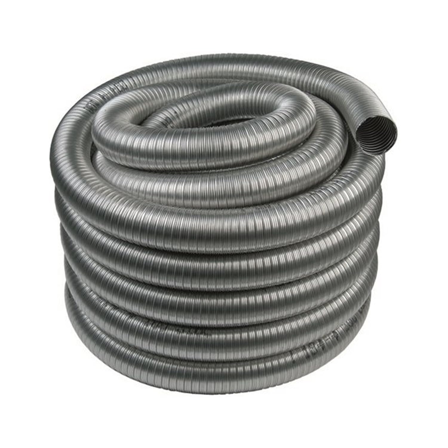ALLINOX Tubo Flessibile 1 MTL In Acciaio INOX AISI 316 Per Canna Fumaria Modulo Corrugato Regolabile Per Camino o Stufa Resistente Alle Alte Temperature MADE IN ITALY (DN 60)