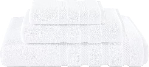 Miniatura 530 de American Soft Linen - Juego de 4 toallas de baño, 100% de algodón turco de 27 x 54 pulgadas, toallas de baño extragrandes, toallas para ducha