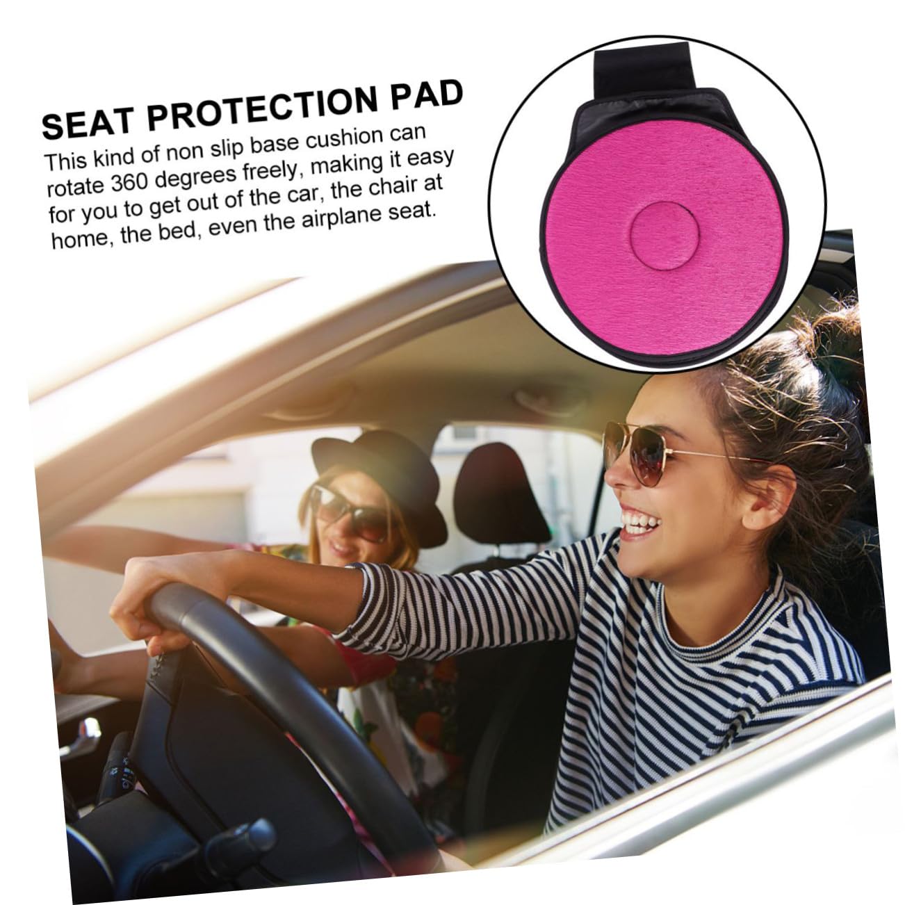 Cojín 360 para Giratorio Multifunción Grados Asiento de Coche
