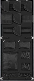 Gun Safe Door Pistol Holder 18W x 47H Gun Safe Door Organizer with Removable Pistol Holders Pouch Adjustable Width to 23 Inch Gun Safe Accessories Storage - GliCraft