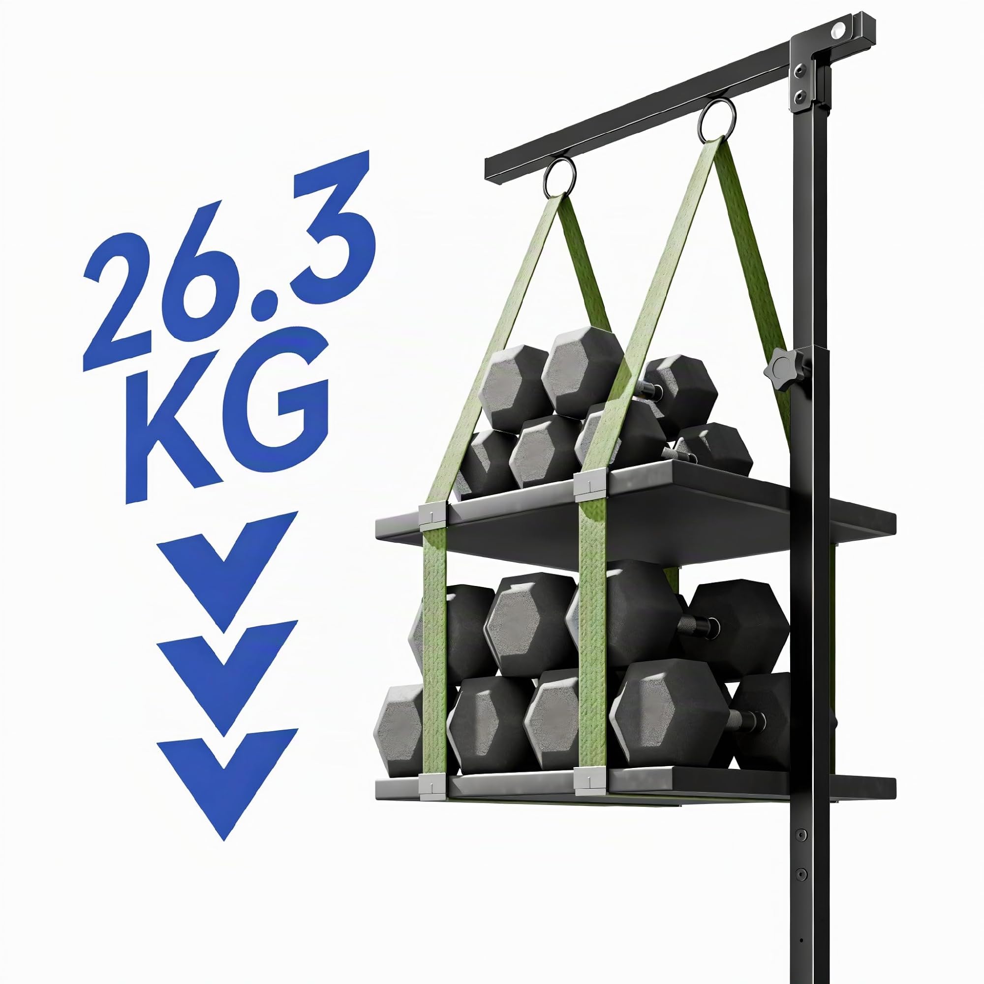 Faltbarer Hundepflegetisch-Arm mit Tischklemme – Höhenverstellbar 66–102 cm, Grooming-Arm mit Hängematte & Anti-Sitz-Schlaufe, Hunde-Fixierung für kleine & mittelgroße Hunde, Zuhause oder Salon