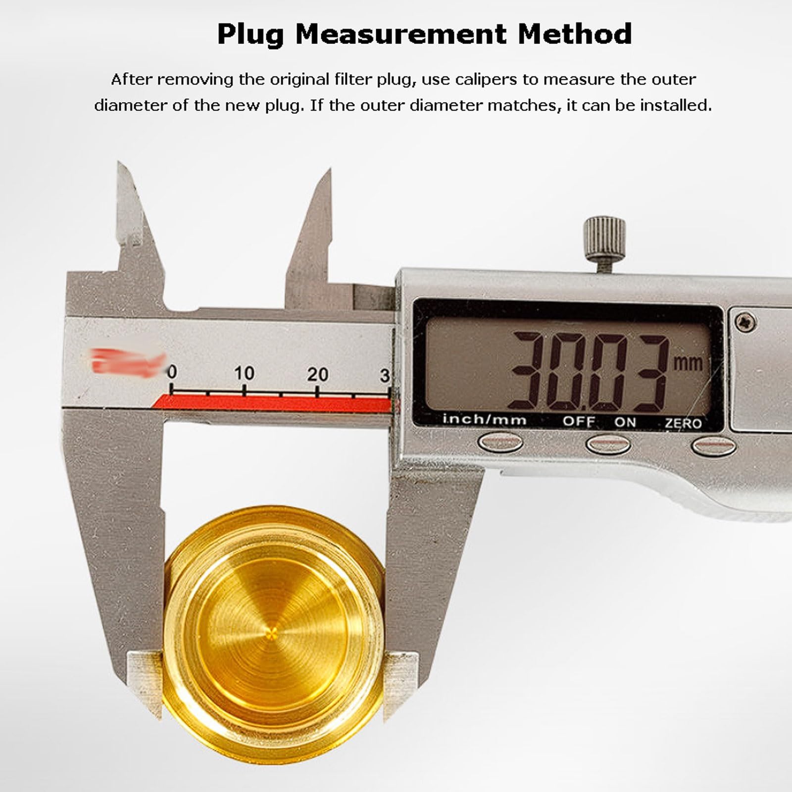 Tappo filtrante a Y in Ottone, Filettatura Maschio per climatizzazione Centrale/Riscaldamento a Pavimento/Tubo Acqua 43/47/58mm DE Verso 1/2", Tutto Rame(58mm to 1/2'')