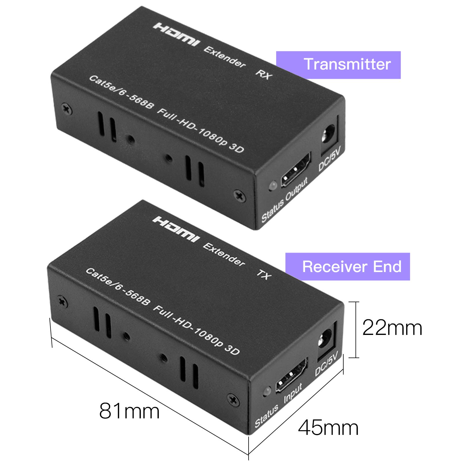 HDV-170D IP Network Based Extension HDMI Transmitter Receiver