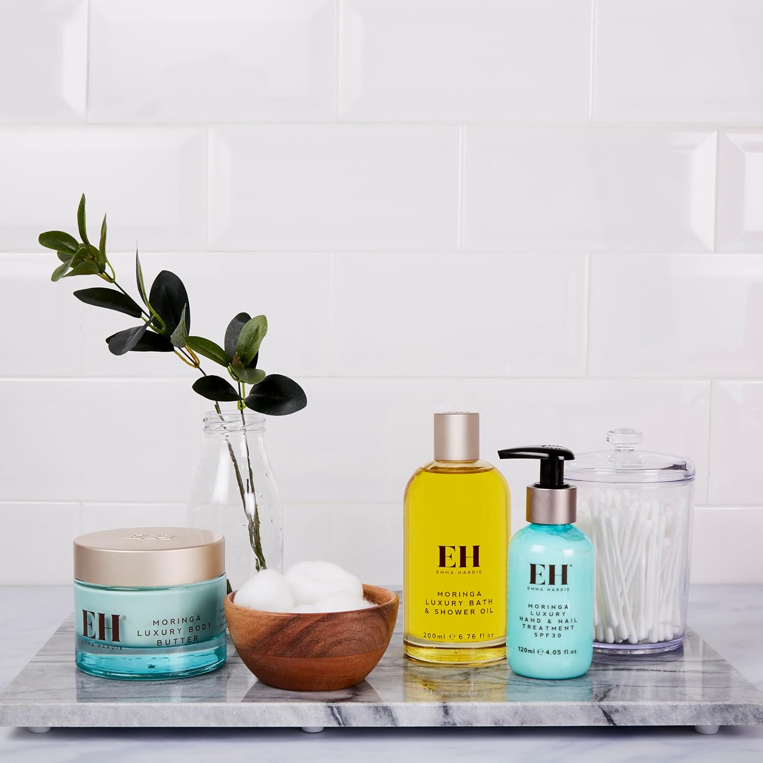 Emma Hardie 200ml Moringa Luxury Body Butter, Rich Nourishment for the Body that Helps To Reinforce The Skin's Protective Barrier, Rejuvenate and Deeply Hydrate, Vegan & Cruelty Free