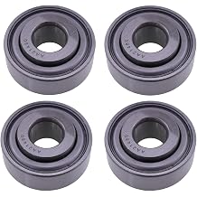 Front Wheel Bearing Key Specs 4PCS AA21480 204FREN 204PY3 GA2014 1268017C91 120-3366 ZTrak 657 667 667A 717A 727 757 777 797 4 Pack Compatible with John Deere