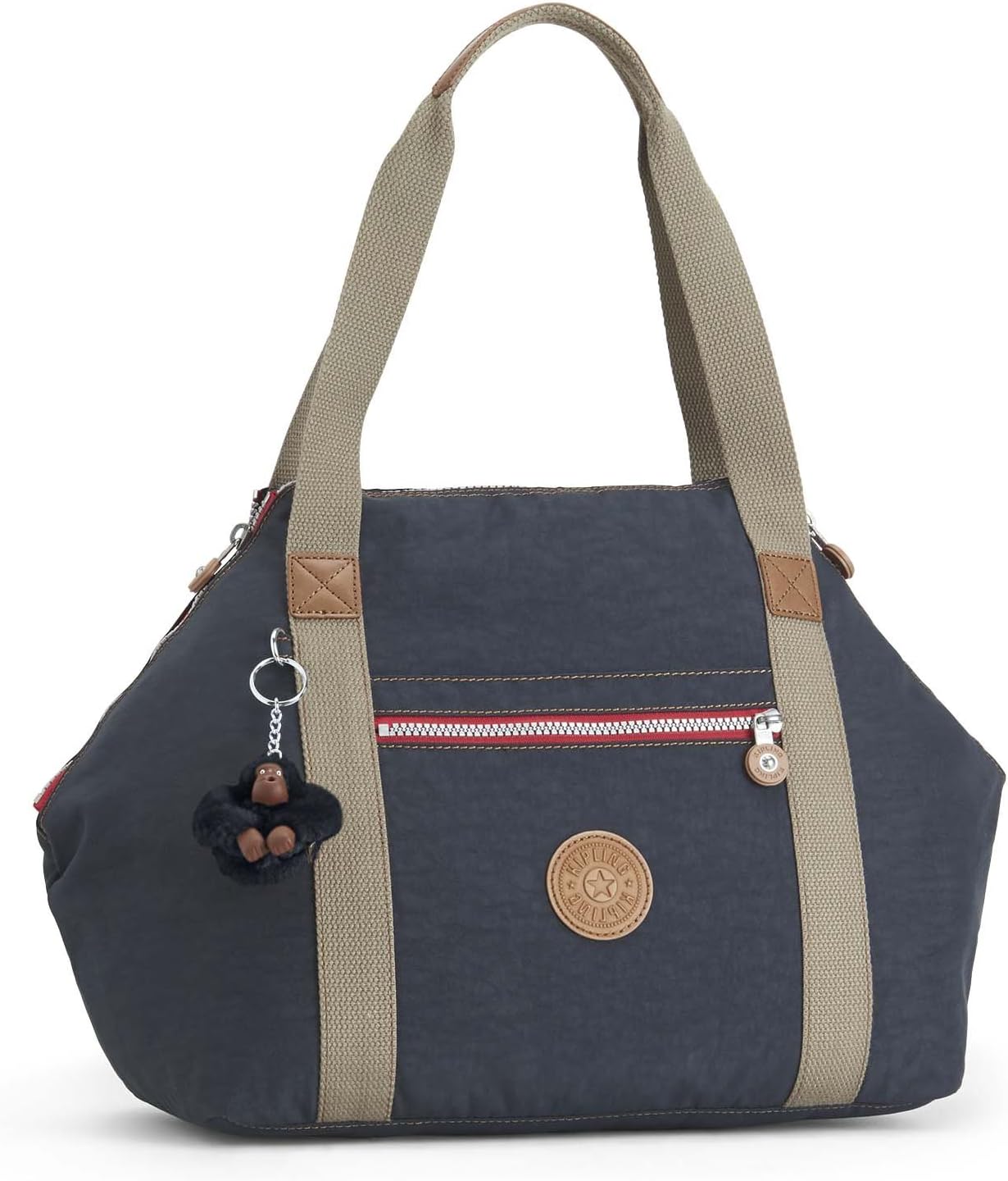 Kipling Women’s Art Tote Bag, Lightweight Weekender, Nylon Travel Handbag