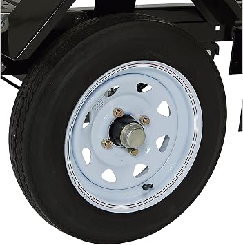 Ultra-Tow 4ft. x 8ft. Steel Folding Utility Trailer Kit, 1170-Lb. Load Capacity