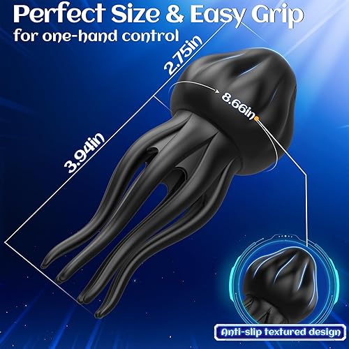 Miniatura 21 de Juguete sexual masculino vibrador para el pene – EINSEO Masturbador masculino Juguetes sexuales para hombres Stroker con 10 lamiendo y vibrando