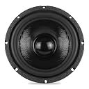 Doogesound 6.5 Inch Subwoofer Speaker 100W 4 Ohms Woofer, Paper Coated Cone, Ferrite Magnet for Car Subwoofers, Home Theatre & Music System (1 Pc) gallery image