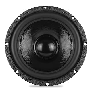 Doogesound 6.5 Inch Subwoofer Speaker 100W 4 Ohms Woofer, Paper Coated Cone, Ferrite Magnet for Car Subwoofers, Home Theatre & Music System (1 Pc)