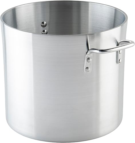 Winco Olla de aluminio de 0.236 in, 16 cuartos de galón