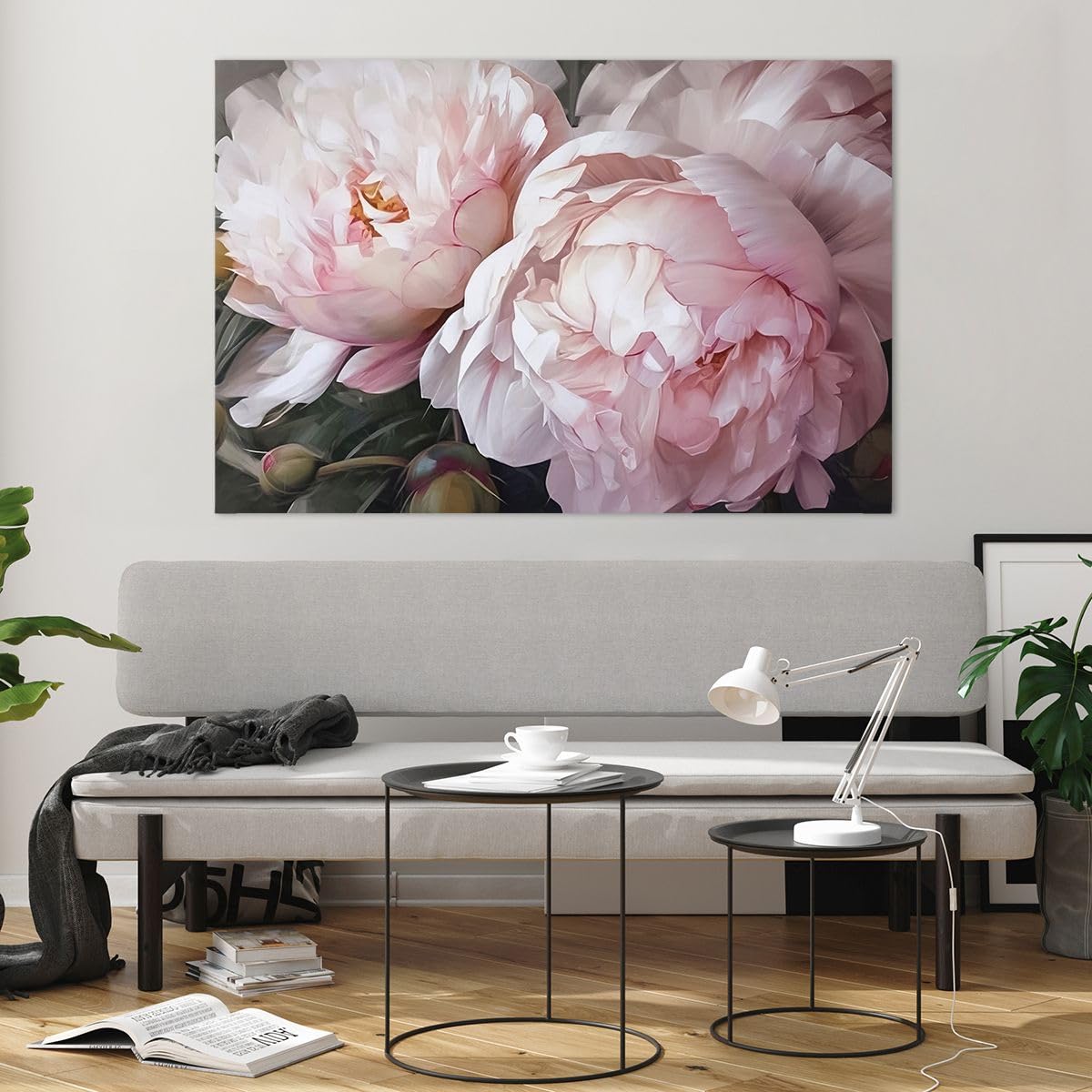Quadri Moderni su Vetro 120x80 cm Stampe da Parete Botanica Fiori - 5815
