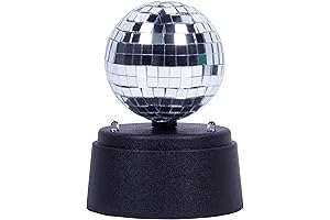 Celestial Disco Ball: Illuminate Your Nights with Dazzling Battery-Operated Brilliance
