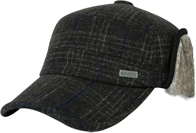 Fancet Inverno Faux Fur Earflap Trapper Caccia Cappello Militare Esercito  Cap con Paraorecchie Più Caldo Trapper Cappello Da Caccia Militare con :  Amazon.it: Abbigliamento