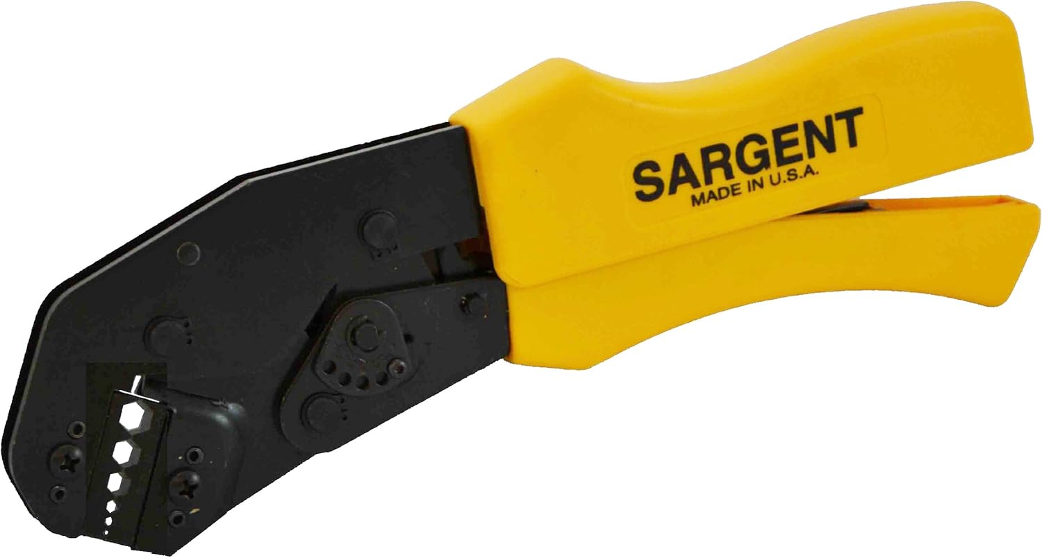 SARGENT Tools 4156 CT Coax Crimp Tool Crimpers
