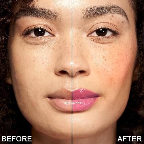 Miniatura 4 de FOCALLURE Aceite de labios, hidratante, brillo labial hidratante, aceite transparente Toot Lip Glow Oil, acabado brillante brillante, antiadherente,